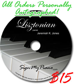 Classical Piano CD 50% Off - only $15.00!